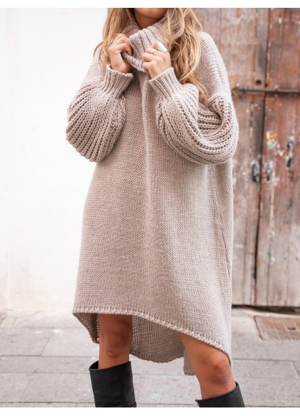 Casual Wide puff sleeves sweater